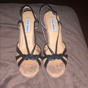 Steve Madden Cork Wedges